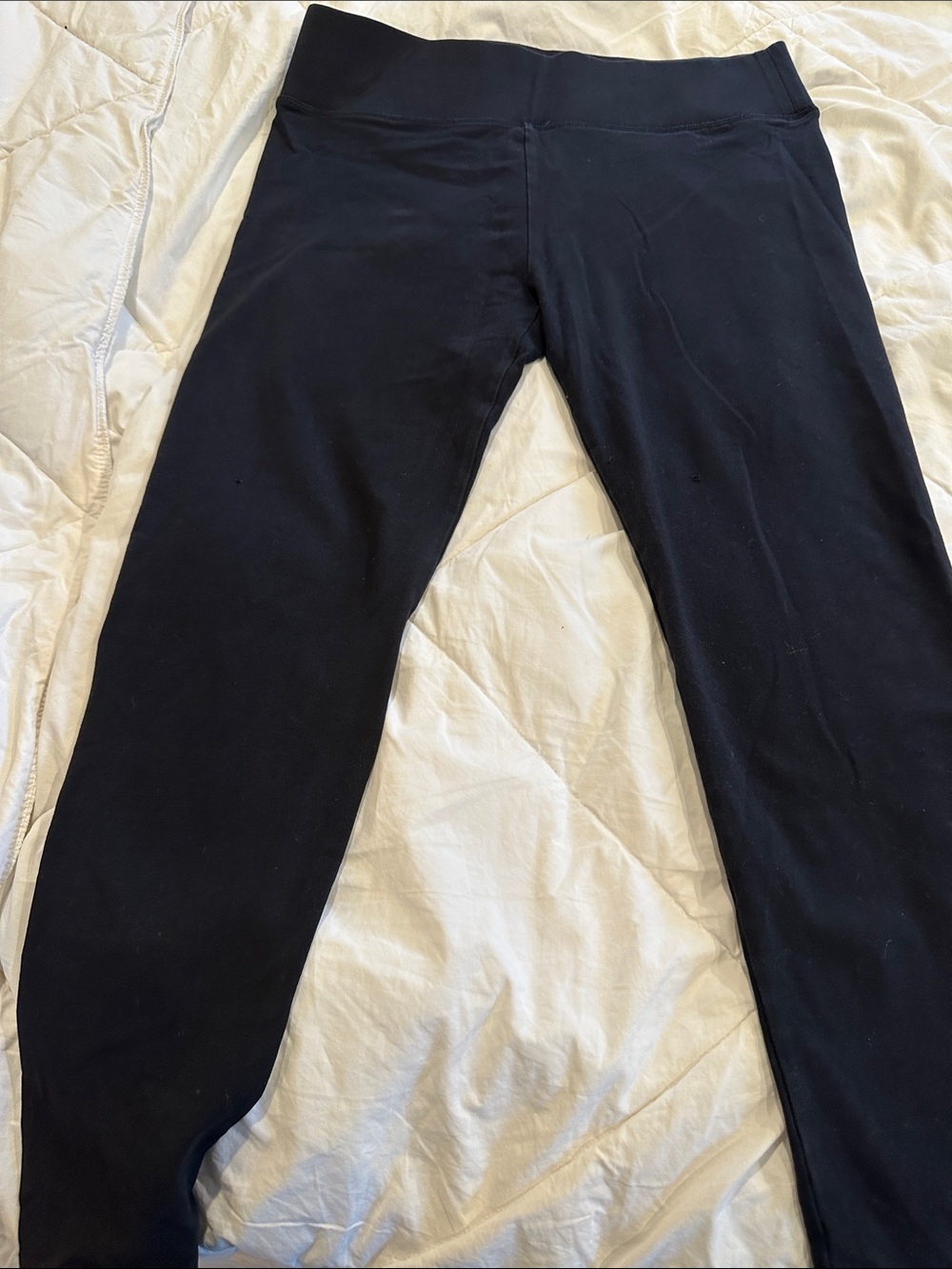 Women’s Large Black Leggings - Comfortable Everyday Bottoms
